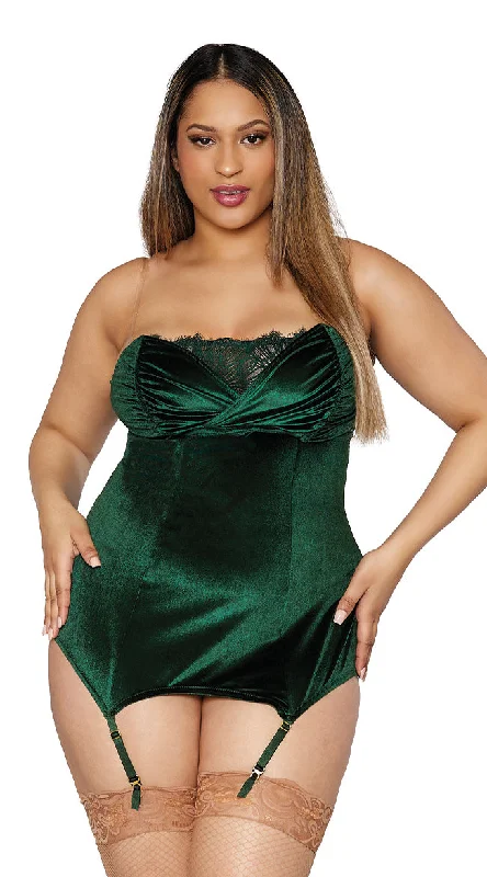 Plus Size Velvet Desires Chemise